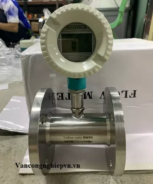 Đồng hồ đo nước tiện từ Inox turbine