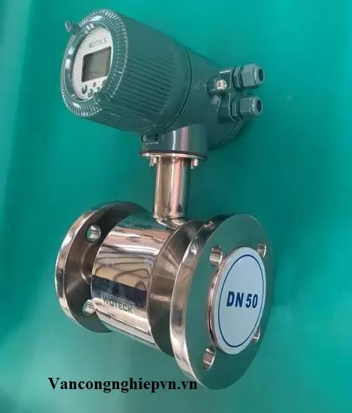 Đồng hồ đo nước tiện từ Inox Woteck