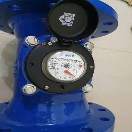 Đồng hồ đo lưu lượng nước thải dạng cơ lắp bích
