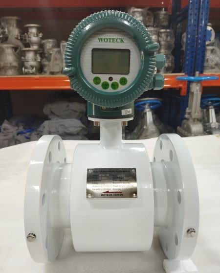 Đồng hồ đo lưu lượng nước dạng điện từ Đài Loan - Woteck
