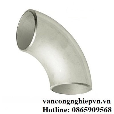 Co inox hàn 90 độ