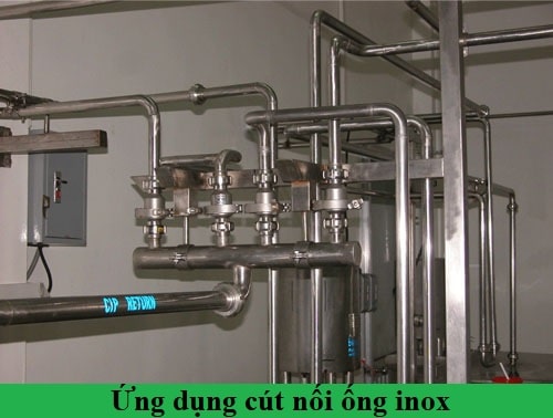 Ứng dụng cút nối ống inox 304