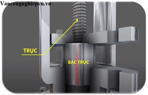 Trục và bặc trục van cầu