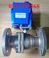 Van bi mặt bích điều khiển điện