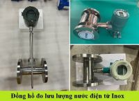 Đồng hồ đo lưu lượng nước điện từ Inox